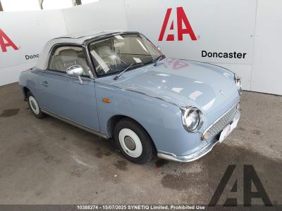 Image of 1991 NISSAN FIGARO FK10 988cc TURBO PETROL AUTOMATIC 3 Speed 2 DOOR CONVERTIBLE