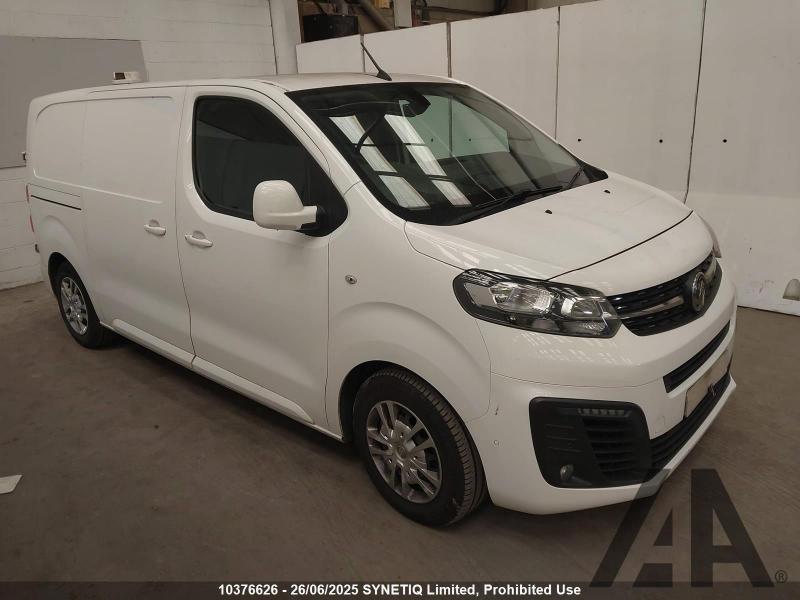 2019 VAUXHALL VIVARO L1H1 2700 SPORTIVE S/S 1499cc TURBO DIESEL MANUAL 6 Speed PANEL VAN