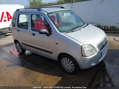 Image of 2002 SUZUKI WAGON R GL 1298cc PETROL MANUAL 5 Speed 5 DOOR ESTATE