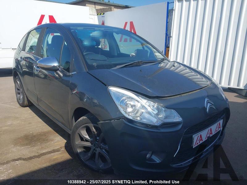 2013 CITROEN C3 HDI AIRDREAM SELECTION 1560cc TURBO DIESEL MANUAL 5 Speed 5 DOOR HATCHBACK