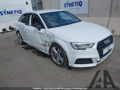 Image of 2016 AUDI A3 TDI S LINE 1968cc TURBO DIESEL MANUAL 6 Speed 5 DOOR HATCHBACK