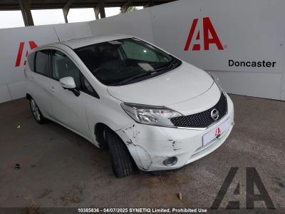 Image of 2016 NISSAN NOTE TEKNA DIG-S 1198cc SUPER PETROL CVT 5 DOOR MPV