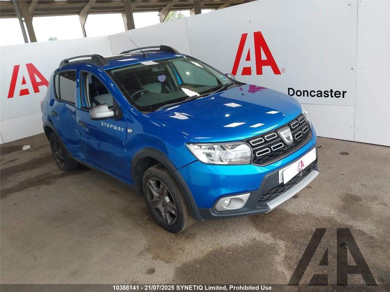 2016 DACIA SANDERO STEPWAY LAUREATE TCE 898cc TURBO PETROL MANUAL 5 Speed 5 DOOR HATCHBACK