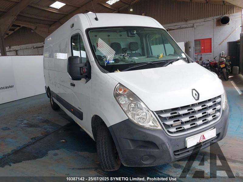 2010 RENAULT TRUCKS MASTER 12535 L3H2 2298cc TURBO DIESEL MANUAL 5 DOOR PANEL VAN