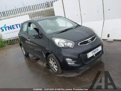 Image of 2014 KIA PICANTO 2 ECODYNAMICS 1248cc PETROL MANUAL 5 Speed 5 DOOR HATCHBACK