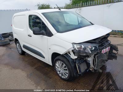 Image of 2019 PEUGEOT PARTNER BLUEHDI PROFESSIONAL L1 1560cc TURBO DIESEL MANUAL 5 Speed PANEL VAN