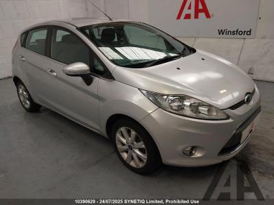 Image of 2011 FORD FIESTA ZETEC 16V 1388cc PETROL MANUAL 5 Speed 5 DOOR HATCHBACK