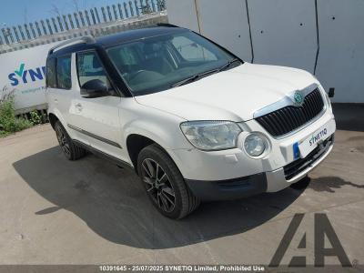 Image of 2013 SKODA YETI ADVENTURE TDI CR 1968cc TURBO DIESEL MANUAL 5 DOOR HATCHBACK