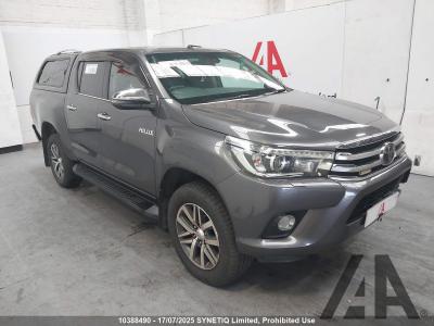 Image of 2018 TOYOTA HI-LUX INVINCIBLE 4WD D-4D DCB 2393cc TURBO DIESEL MANUAL PICK UP