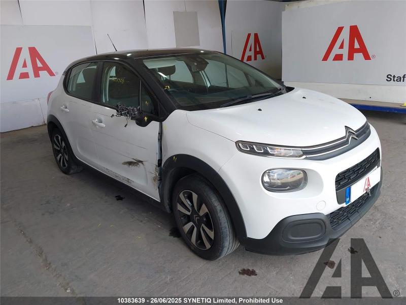 2018 CITROEN C3 PURETECH FEEL 1199cc PETROL MANUAL 5 Speed 5 DOOR HATCHBACK