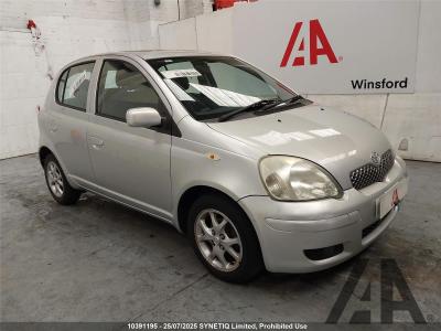 Image of 2003 TOYOTA YARIS T SPIRIT VVT-I 1299cc PETROL AUTOMATIC 4 Speed 5 DOOR HATCHBACK
