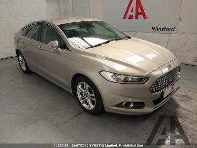 Image of 2015 FORD MONDEO TITANIUM TDCI 1997cc TURBO DIESEL AUTOMATIC 6 Speed 5 DOOR HATCHBACK