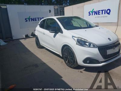 Image of 2017 PEUGEOT 208 PURETECH BLACK EDITION 1199cc PETROL MANUAL 3 DOOR HATCHBACK