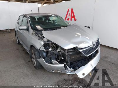 Image of 2016 SKODA RAPID SPACEBACK SE TECH TDI DSG 1422cc TURBO DIESEL SEMI AUTO 7 Speed 5 DOOR HATCHBACK