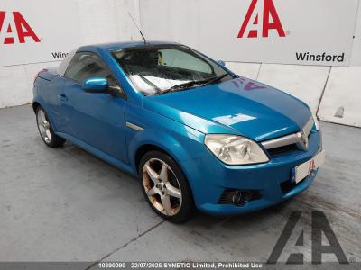 Image of 2007 VAUXHALL TIGRA EXCLUSIV 16V 1364cc PETROL MANUAL 5 Speed 2 DOOR CONVERTIBLE