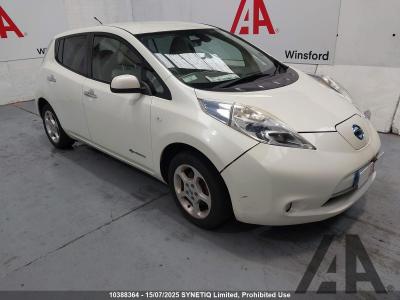 Image of 2012 NISSAN LEAF EV AUTO ELECTRIC DIRECT DRIVE 5 DOOR HATCHBACK