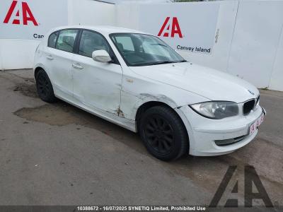 Image of 2010 BMW 1 SERIES 116I SPORT 1995cc PETROL MANUAL 5 DOOR HATCHBACK