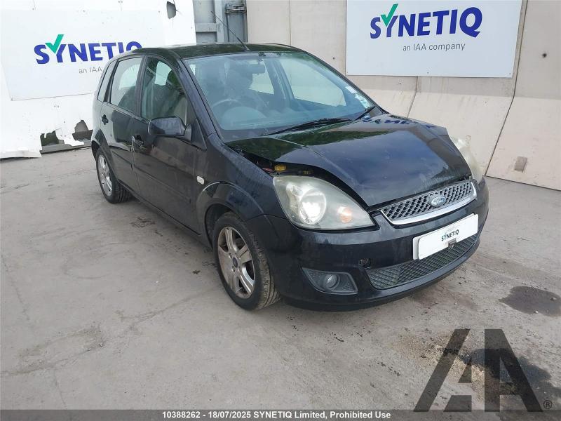 2008 FORD FIESTA ZETEC CLIMATE 16V 1388cc PETROL MANUAL 5 DOOR HATCHBACK