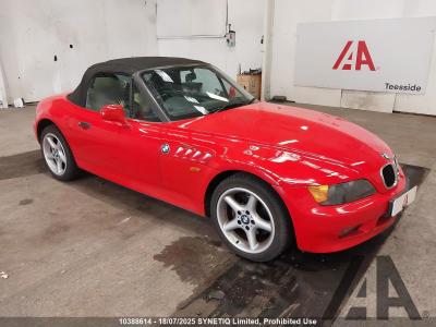 Image of 1997 BMW Z SERIES Z3 ROADSTER 1895cc PETROL MANUAL 5 Speed 2 DOOR CONVERTIBLE