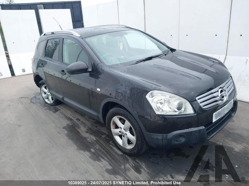 2010 NISSAN QASHQAI VISIA PLUS 2 1598cc PETROL MANUAL 5 Speed 5 DOOR HATCHBACK