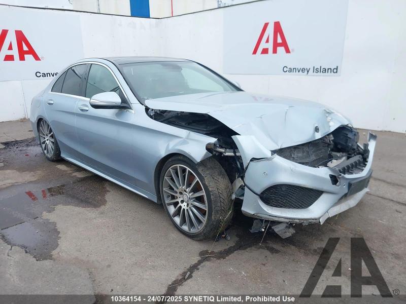 2015 MERCEDES C-CLASS C220 BLUETEC AMG LINE PREMIUM 2143cc TURBO DIESEL AUTOMATIC 4 DOOR SALOON