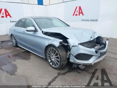 Image of 2015 MERCEDES C-CLASS C220 BLUETEC AMG LINE PREMIUM 2143cc TURBO DIESEL AUTOMATIC 4 DOOR SALOON