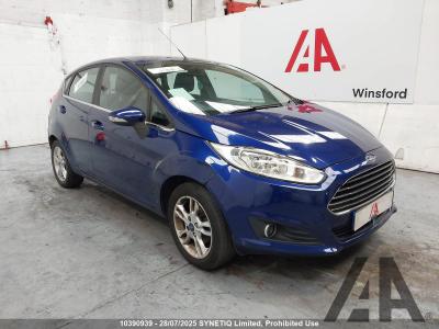 Image of 2014 FORD FIESTA ZETEC 1242cc PETROL MANUAL 5 Speed 5 DOOR HATCHBACK