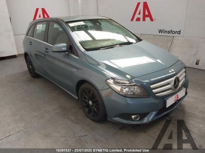 Image of 2012 MERCEDES B-CLASS B180 CDI BLUEEFFICIENCY SE 1796cc TURBO DIESEL AUTOMATIC 7 Speed 5 DOOR MPV