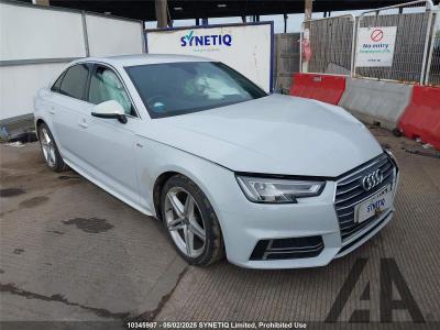 Image of 2016 AUDI A4 TDI S LINE 1968cc TURBO DIESEL MANUAL 6 Speed 4 DOOR SALOON