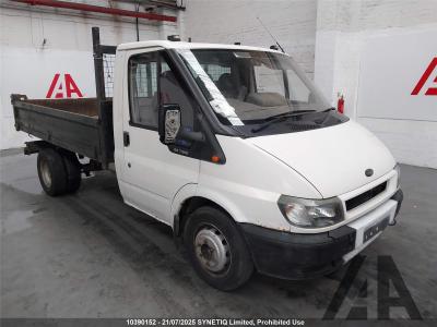 Image of 2005 FORD TRANSIT 350M 2402cc DIESEL MANUAL 2 DOOR CHASSIS CAB