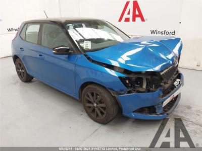Image of 2017 SKODA FABIA COLOUR EDITION TSI 999cc TURBO PETROL MANUAL 5 Speed 5 DOOR HATCHBACK