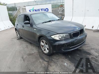 Image of 2007 BMW 1 SERIES 116I SE 1596cc PETROL MANUAL 5 DOOR HATCHBACK
