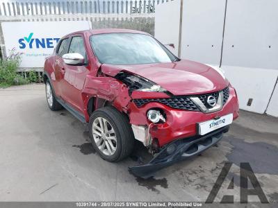 Image of 2018 NISSAN JUKE BOSE PERSONAL EDITION DIG-T 1197cc TURBO PETROL MANUAL 5 DOOR HATCHBACK