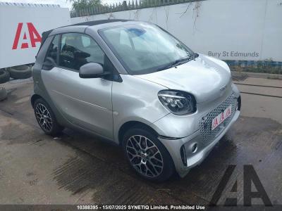Image of 2020 SMART EQ FORTWO CABRIO PRIME EXCLUSIVE ELECTRIC DIRECT DRIVE 2 DOOR CONVERTIBLE