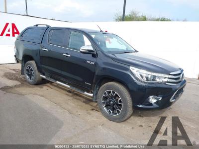 Image of 2017 TOYOTA HI-LUX INVINCIBLE X 4WD D-4D DCB 2393cc TURBO DIESEL AUTOMATIC PICK UP