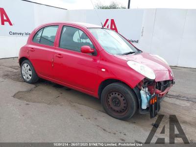 Image of 2004 NISSAN MICRA SE 1240cc PETROL AUTOMATIC 4 Speed 5 DOOR HATCHBACK