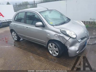 Image of 2010 NISSAN MICRA N-TEC 1240cc PETROL MANUAL 5 Speed 5 DOOR HATCHBACK