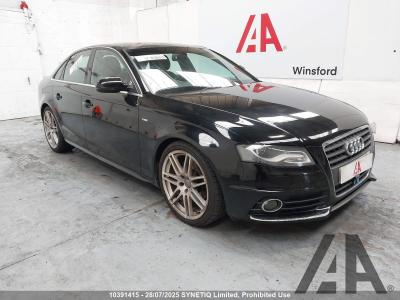 Image of 2010 AUDI A4 TDI S LINE 1968cc TURBO DIESEL MANUAL 6 Speed 4 DOOR SALOON