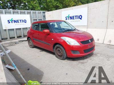 Image of 2011 SUZUKI SWIFT SZ2 1242cc PETROL MANUAL 5 DOOR HATCHBACK