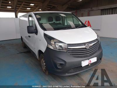 Image of 2015 VAUXHALL VIVARO 2900 L2H1 CDTI P/V 1598cc TURBO DIESEL MANUAL 6 Speed PANEL VAN