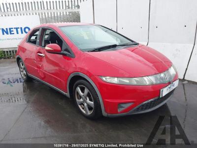 Image of 2007 HONDA CIVIC SE I-VTEC 1799cc PETROL MANUAL 6 Speed 5 DOOR HATCHBACK