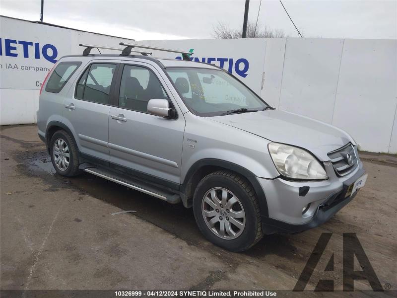 2005 HONDA CR-V I-VTEC SPORT 1998cc PETROL AUTOMATIC 4 Speed 5 DOOR ESTATE