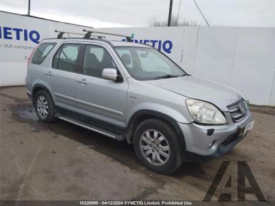 Image of 2005 HONDA CR-V I-VTEC SPORT 1998cc PETROL AUTOMATIC 4 Speed 5 DOOR ESTATE
