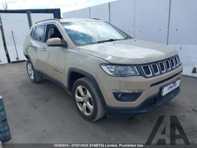 Image of 2018 JEEP COMPASS MULTIAIR II LONGITUDE 1368cc TURBO PETROL MANUAL 6 Speed 5 DOOR ESTATE
