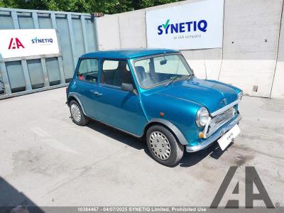 Image of 1996 ROVER MINI 1275cc PETROL MANUAL 4 Speed 2 DOOR SALOON