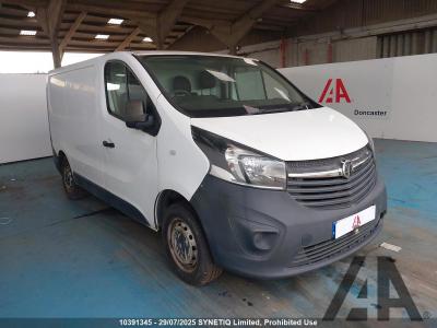 Image of 2015 VAUXHALL VIVARO 2700 L1H1 CDTI P/V 1598cc TURBO DIESEL MANUAL 6 Speed PANEL VAN