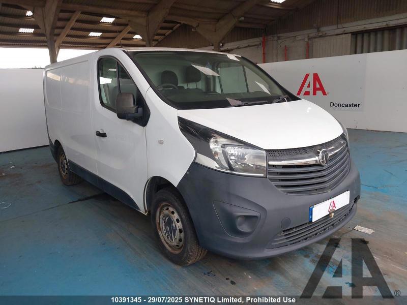 2015 VAUXHALL VIVARO 2700 L1H1 CDTI P/V 1598cc TURBO DIESEL MANUAL 6 Speed PANEL VAN