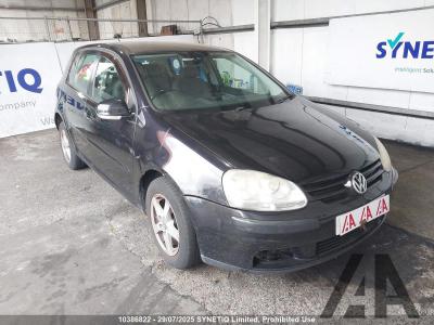 Image of 2007 VOLKSWAGEN GOLF MATCH FSI 1598cc PETROL AUTOMATIC 6 Speed 5 DOOR HATCHBACK