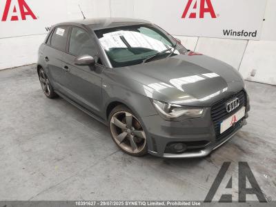 Image of 2013 AUDI A1 SPORTBACK TDI S LINE BLACK EDI 1968cc TURBO DIESEL MANUAL 6 Speed 5 DOOR HATCHBACK
