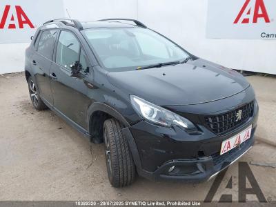 Image of 2019 PEUGEOT 2008 PURETECH S/S GT LINE 1199cc TURBO PETROL AUTOMATIC 6 Speed 5 DOOR HATCHBACK